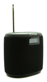 Pure Woodland Mini Wasserdichter Outdoor-Lautsprecher Mit Fm Dab+ Radio, Schwarz