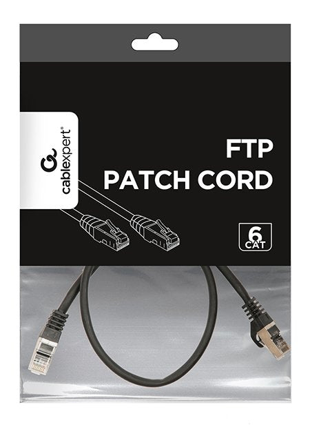 Gembird Cable De Red Ftp Cat6 Awg24 0.50m Negro