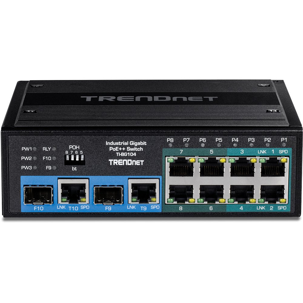 EAN 0710931162295 - Trendnet TI-BG104 switch No administrado Gigabit Ethernet (10/100/1000) Energía sobre Ethernet (PoE) Negr imagen 4