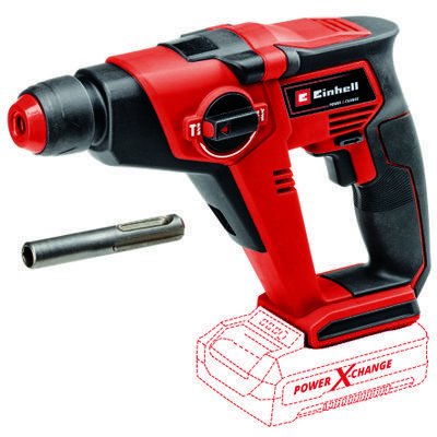 Einhell Martillo Perforador A Batería Te-Hd 18/12 Li-Solo, 18 Voltios 4513970