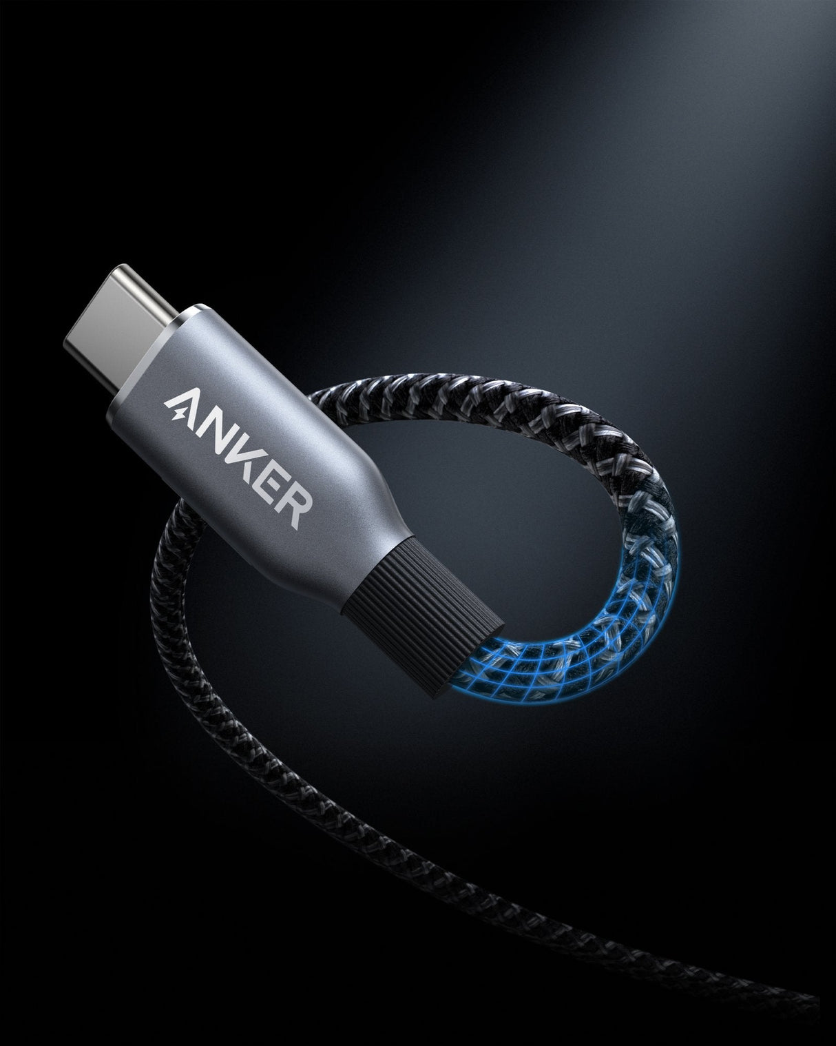 Cable Anker Prime Usb-C To Usb-C Cable (3ft 240w Upcycled-Braided)