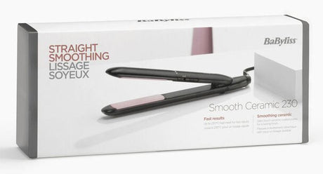 EAN 3030050185874 - BaByliss CERAMIC 230 Plancha de pelo Caliente Negro 1,8 m imagen 9