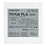 Montech Titan Pla 750w - 80 Plus & Cybenetics Platinum, Modular, Pcie 5.1 - 750 Watt, Weiss