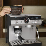 Krups Xp801t Precision Espressomaschine, Negro/Silber