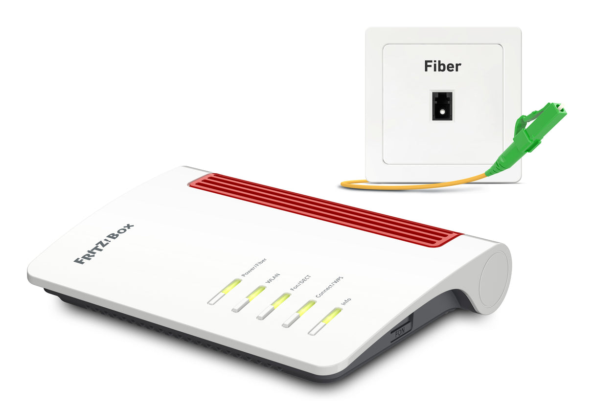EAN 4023125029608 - Box FRITZ! 5530 router inalámbrico Gigabit Ethernet Doble banda (2,4 GHz / 5 GHz) Blanco imagen 1