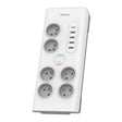 EAN 4895229118447 - Philips SPN7060WA/60 limitador de tensión Blanco 6 salidas AC 2 m imagen 1