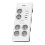 EAN 4895229118447 - Philips SPN7060WA/60 limitador de tensión Blanco 6 salidas AC 2 m imagen 1
