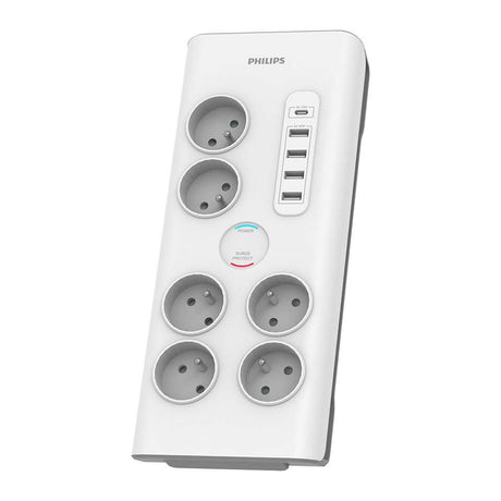 EAN 4895229118447 - Philips SPN7060WA/60 limitador de tensión Blanco 6 salidas AC 2 m imagen 1