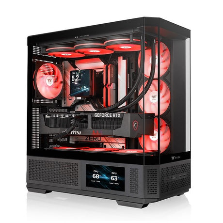 EAN 4711658546333 - Thermaltake View 370 TG ARGB Midi Tower Negro imagen 1