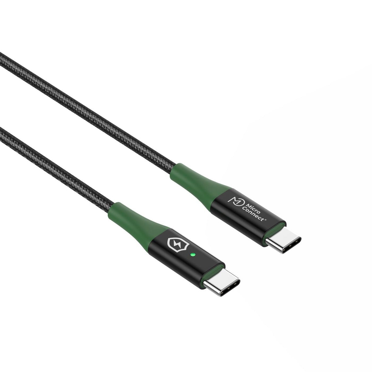 EAN 5715063388327 - Microconnect MC-SMART USB-C-C-01 cable USB USB 2.0 1 m USB C Negro, Verde imagen 3