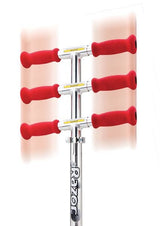 Razor A5 Lux Universal Patinete Clásico Rojo, Acero Inoxidable