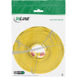 Inline Flat Ultraslim Cable De Red U/Utp Cat.6 Gigabit Ready Amarillo 7m