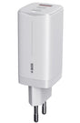 EAN 5903968680602 - iBox ILUC65W cargador de dispositivo móvil Universal Blanco Corriente alterna Carga rápida Interior imagen 1