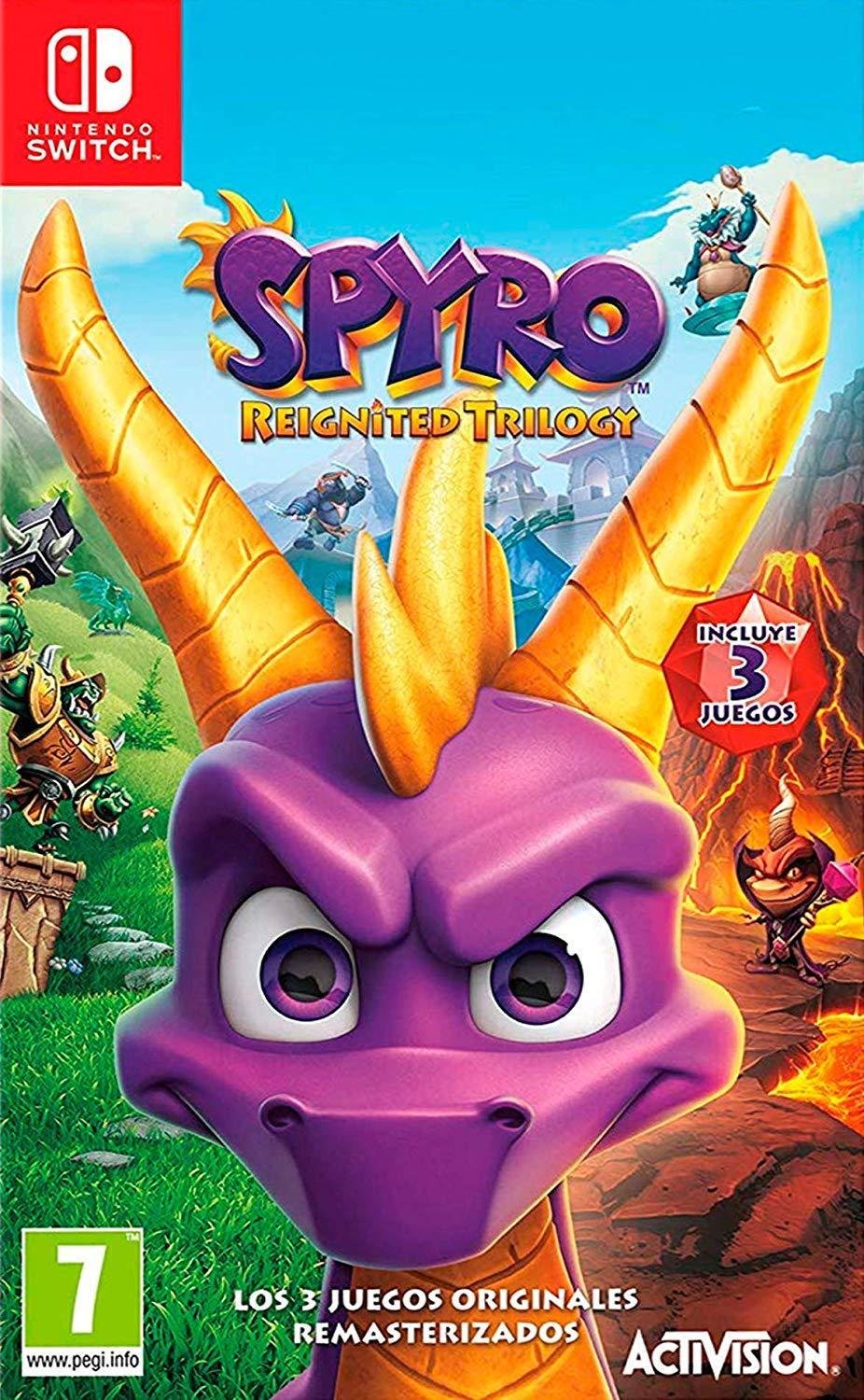 Juego Para Consola Nintendo Switch Spyro Reignited Trilogy