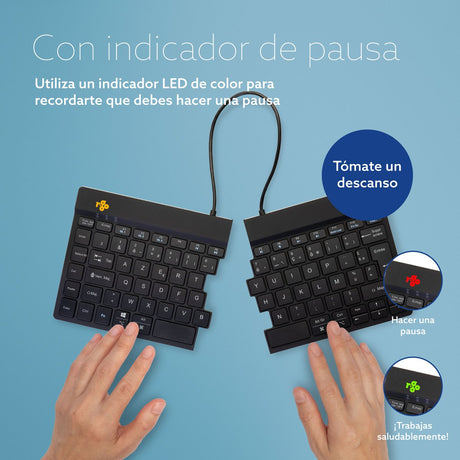 EAN 8719274491880 - R-Go Tools R-Go Split teclado Oficina Francés imagen 11
