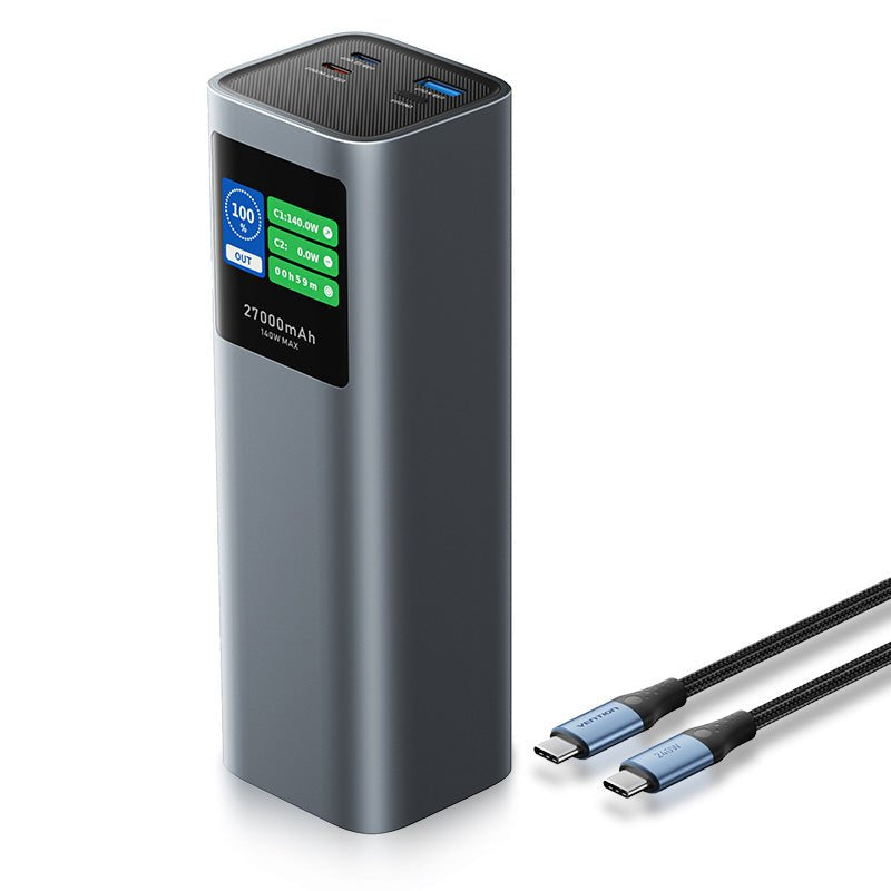 EAN 6922794790919 - Vention FKEH0 batería externa 27000 mAh Gris imagen 2