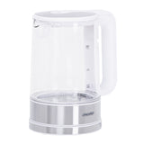 EAN 5903887803908 - Mesko Home MS 1301W tetera eléctrica 1,7 L 2200 W Acero inoxidable, Transparente, Blanco imagen 2