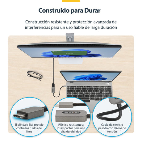 EAN 0065030893787 - StarTech.com USBC-HDMI-CDP2HD4K60 Adaptador gráfico USB 4096 x 2160 Pixeles Gris imagen 10