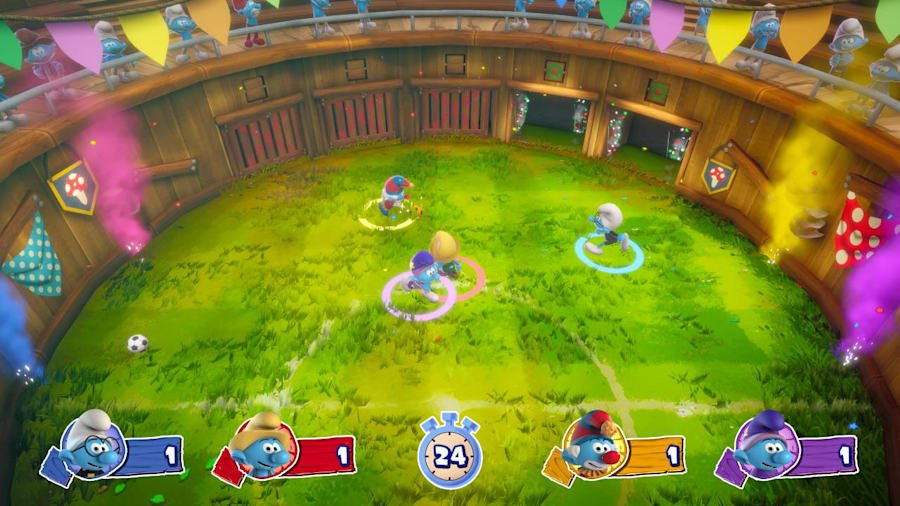 Juego Los Pitufos - Village Party Switch