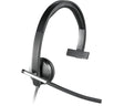 EAN 5099206041189 - Logitech 981-000514 auricular y casco Auriculares Alámbrico Diadema Oficina/Centro de llamadas USB tipo A imagen 1