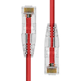 Proxtend Slim U/Utp Cat6 Lszh Awg 28 Red 5m