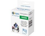 G&G Cinta Para Etiquetadora Compatible Con Dymo Rhino 18489