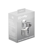 EAN 8021735201960 - Celly SHEER Auriculares True Wireless Stereo (TWS) Dentro de oído Llamadas/Música Transparente, Blanco imagen 3