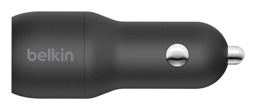 Belkin Cargador De Coche Ultra Rapido 24 Vatios 2.4 Amperios + Cable Lightning