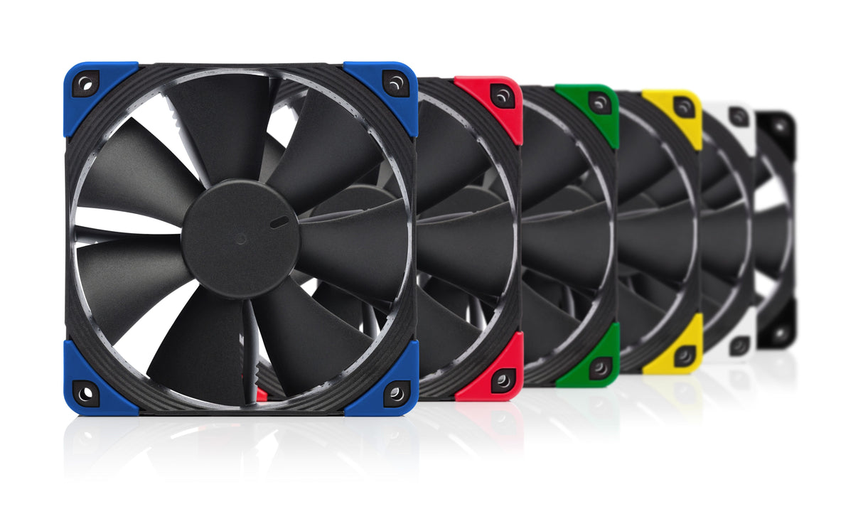 Ventilador Noctua 120mm Nf-F12 Pwm Chromax Black Swap Colors