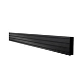 System X - Horizontal  Mounting Rail - 2m, Black
