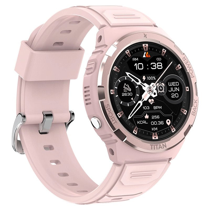 EAN 5908235977980 - MaxCom FW100 3,3 cm (1.3") AMOLED Digital 360 x 360 Pixeles Pantalla táctil Rosa imagen 3