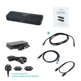 I-Tec Thunderbolt 3 Docking Station 1xdp 1xhdmi 1xtb3 1xglan 1xusb-C 1xusb 3.1 Gen2 4xusb 3.0 1xsd Cardreader 1x Audio/Mic 96w Pd
