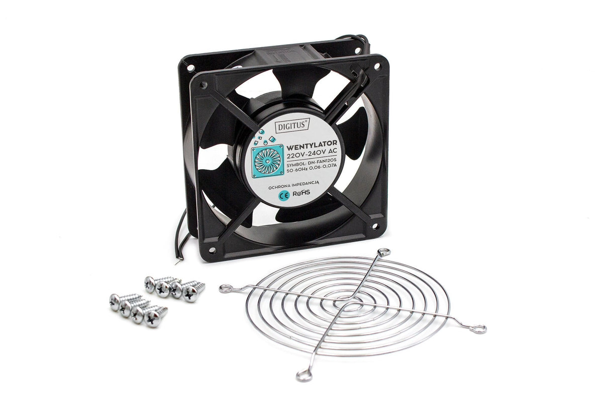 Digitus Dn-Fan120s-Kit Accesorio De Bastidor Ventilador De Refrigeración