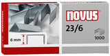 Novus Grapas 23/6 Para Grapadoras De Gruesos Caja 1000 Ud