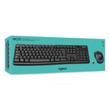 Teclado Belga Logitech Wireless Combo Mk270 Ratón Incluido Usb Azerty Negro