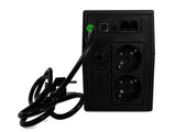 EAN 5902701419615 - Green Cell UPS01LCD sistema de alimentación ininterrumpida (UPS) Línea interactiva 0,6 kVA 360 W 2 salida imagen 2