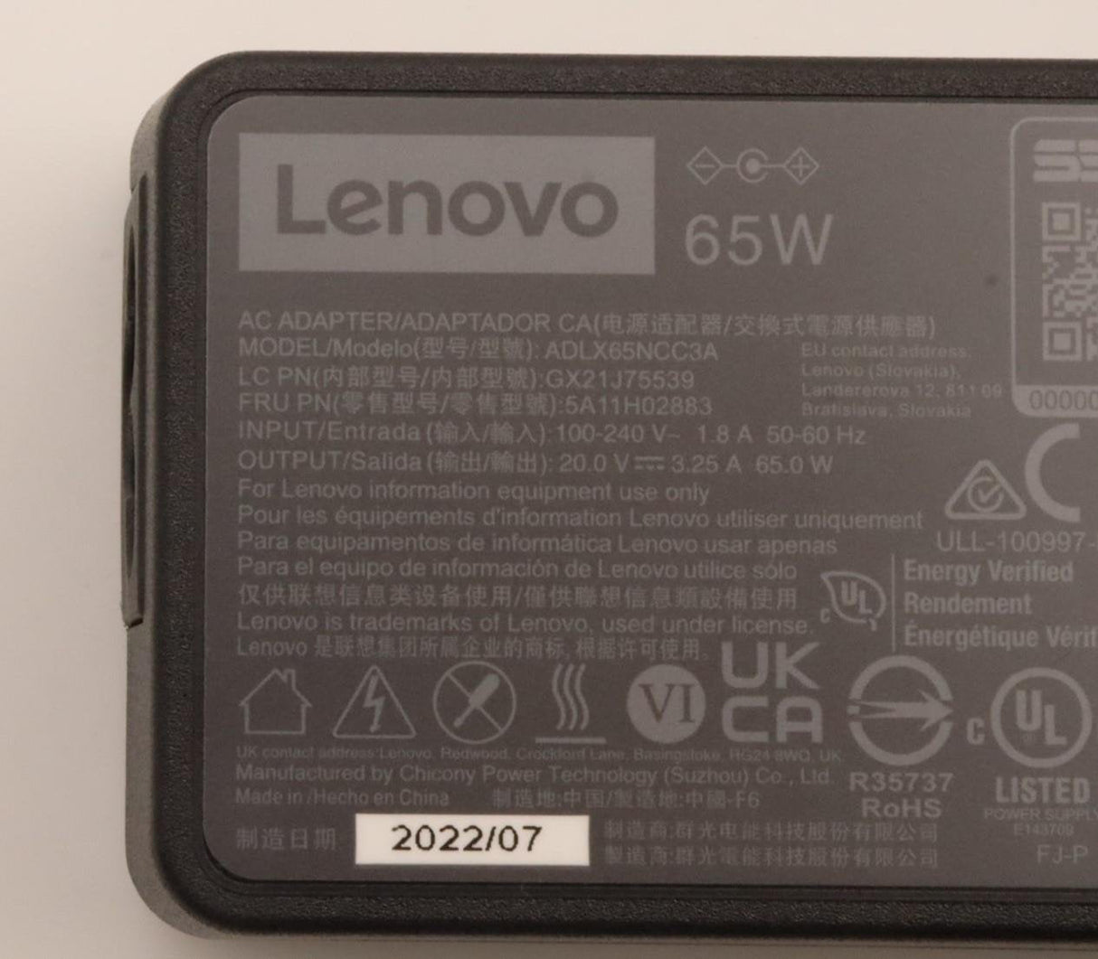 Ac_adapter 65w,3p,Ww,Chy