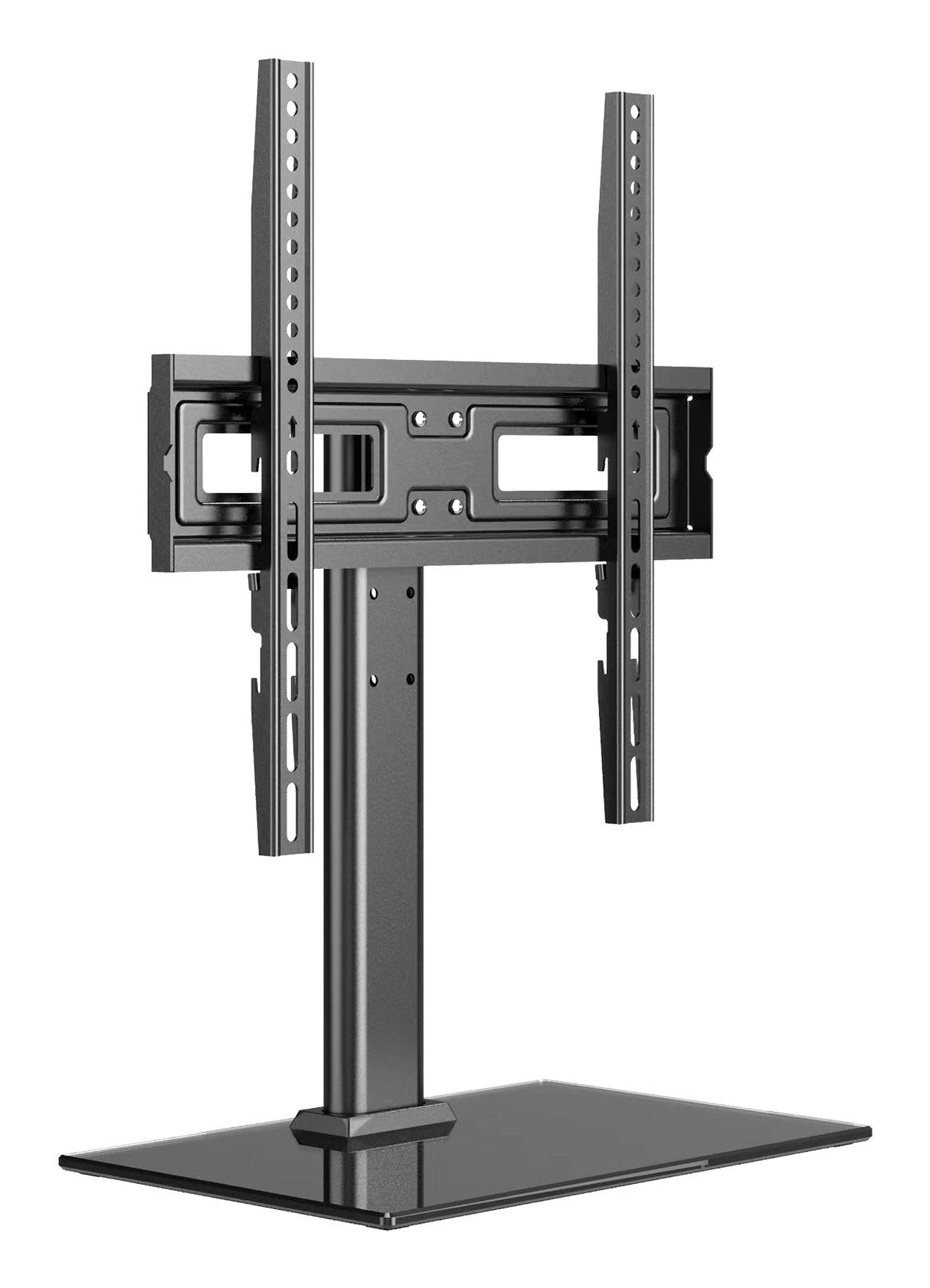 Unykach Soporte De Mesa Para Tv De 23"-60" - Base De Vidrio Templado - Peso Max 40kg - Vesa 400x400mm - Negro