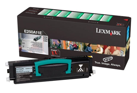 EAN 0734646258012 - Lexmark E250A11E cartucho de tóner 1 pieza(s) Original Negro imagen 1