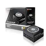 EAN 0753263077172 - Chieftec PowerUp Chieftronic unidad de fuente de alimentación 550 W 20+4 pin ATX ATX Negro imagen 7