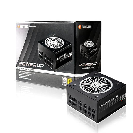 EAN 0753263077172 - Chieftec PowerUp Chieftronic unidad de fuente de alimentación 550 W 20+4 pin ATX ATX Negro imagen 7