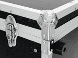 Roadinger 30107204 Hardcase Aluminio Negro - Plata Audiogeräte-Maletín