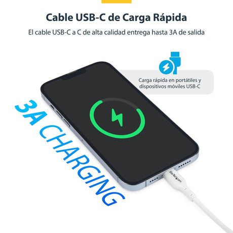 EAN 0065030911818 - StarTech.com USB2CC2MNCWHE cable USB USB C imagen 7