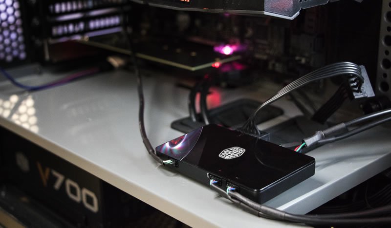 Controladora Rgb Cooler Master Led Mfy-Rcsn-Nnudk-R1 Mfy-Rcsn-Nnudk-R1