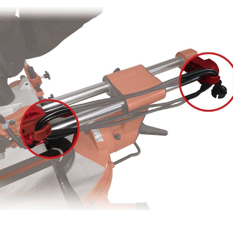 Sierra Tronzadora E Ingletadora Einhell Te-Sm 2534 Dual (Rojo/Negro, 1.800 Vatios) 4300870