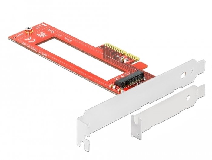Tarjeta Delock Pci Express X4 --> 1 Ranura M.3 / Nf1 - Perfil Bajo