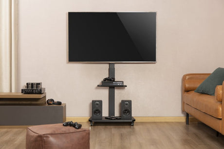 EAN 8716309135054 - Gembird TVS-75S-02 soporte para TV 190,5 cm (75") Negro imagen 5