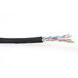 Bobina Cat 6 U/Utp  100m Flexible Negro, Awg24 Cu Pvc   Act