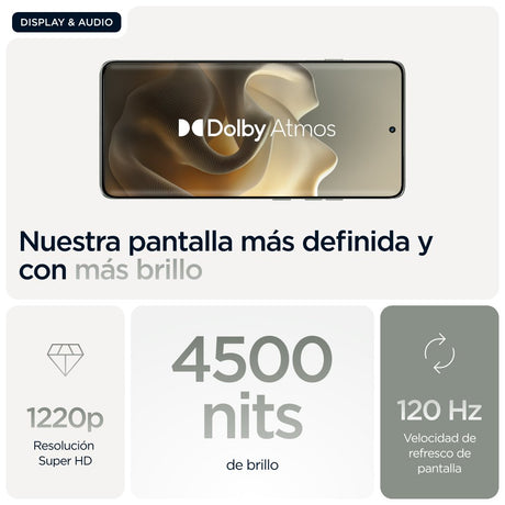 EAN 0840023288890 - Motorola edge 60 pro 16,9 cm (6.67") SIM doble Android 15 5G USB Tipo C 12 GB 512 GB 6000 mAh Gris imagen 19