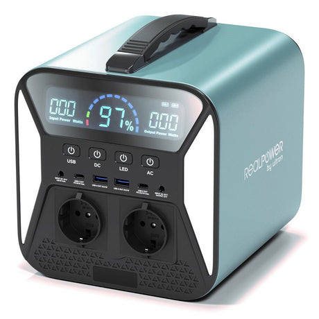 EAN 4040895011121 - RealPower PS-500C estación de energía portátil Ión de litio 134400 mAh 500 W 5,6 kg imagen 1
